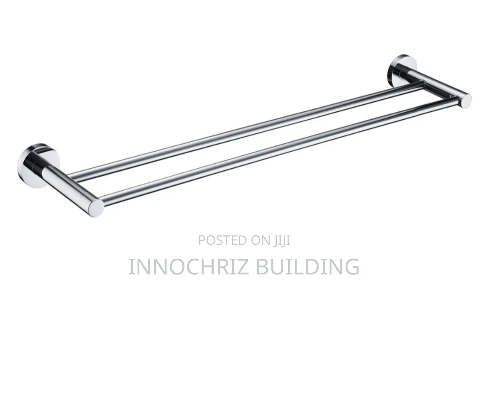 Stainless Round Double Towel Rail