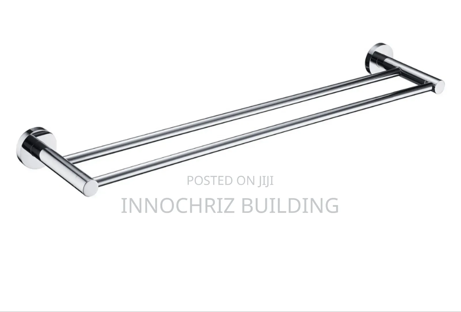 Stainless Round Double Towel Rail