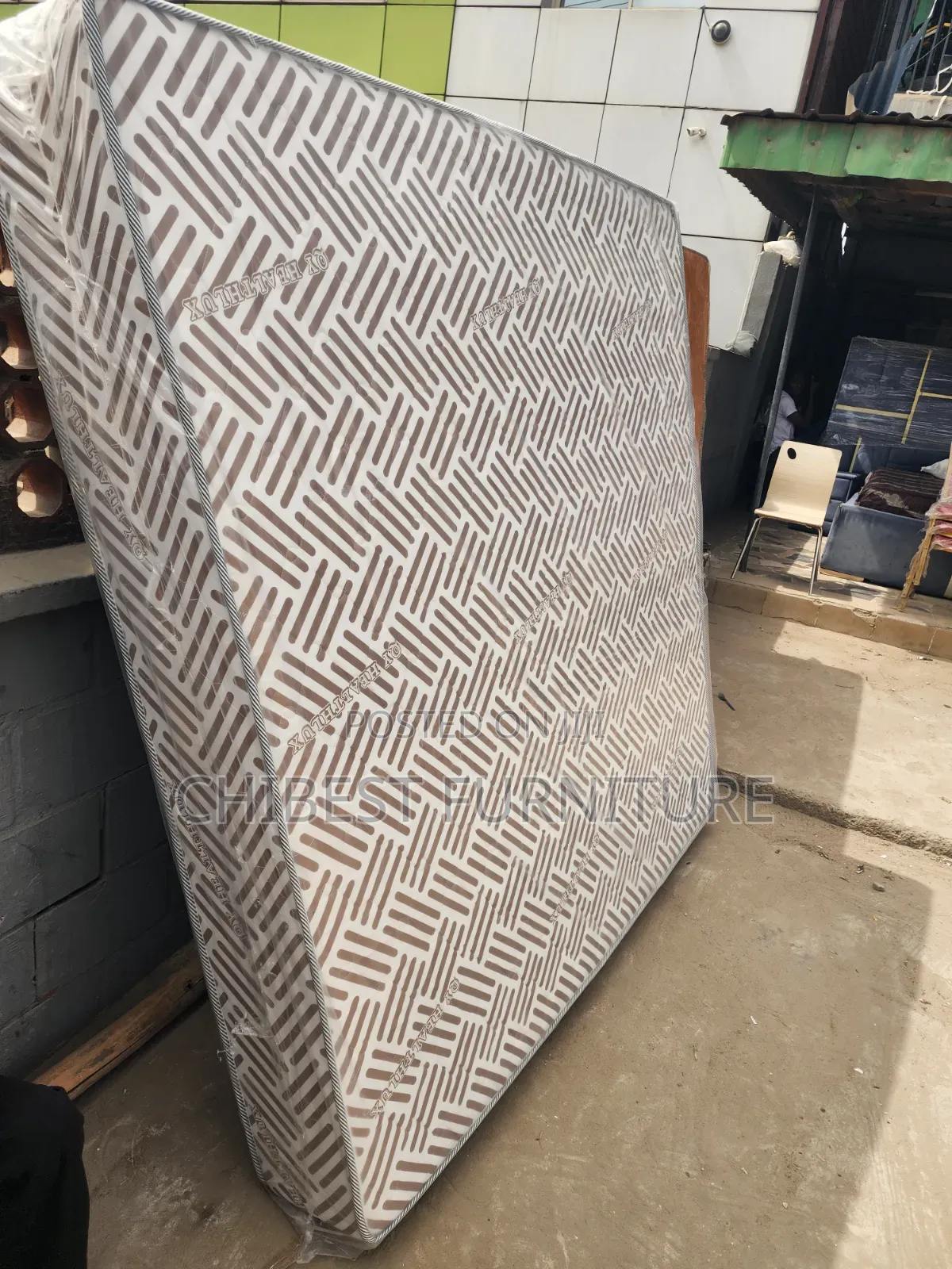 Executive 6by6 10inches Hard Orthopedic Mattress.