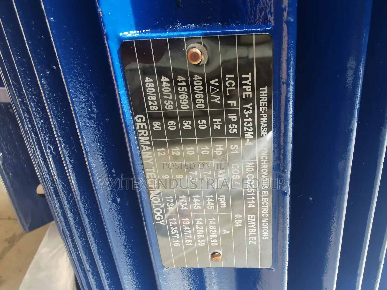 Electric Motor 7.5kw 10hp 380v