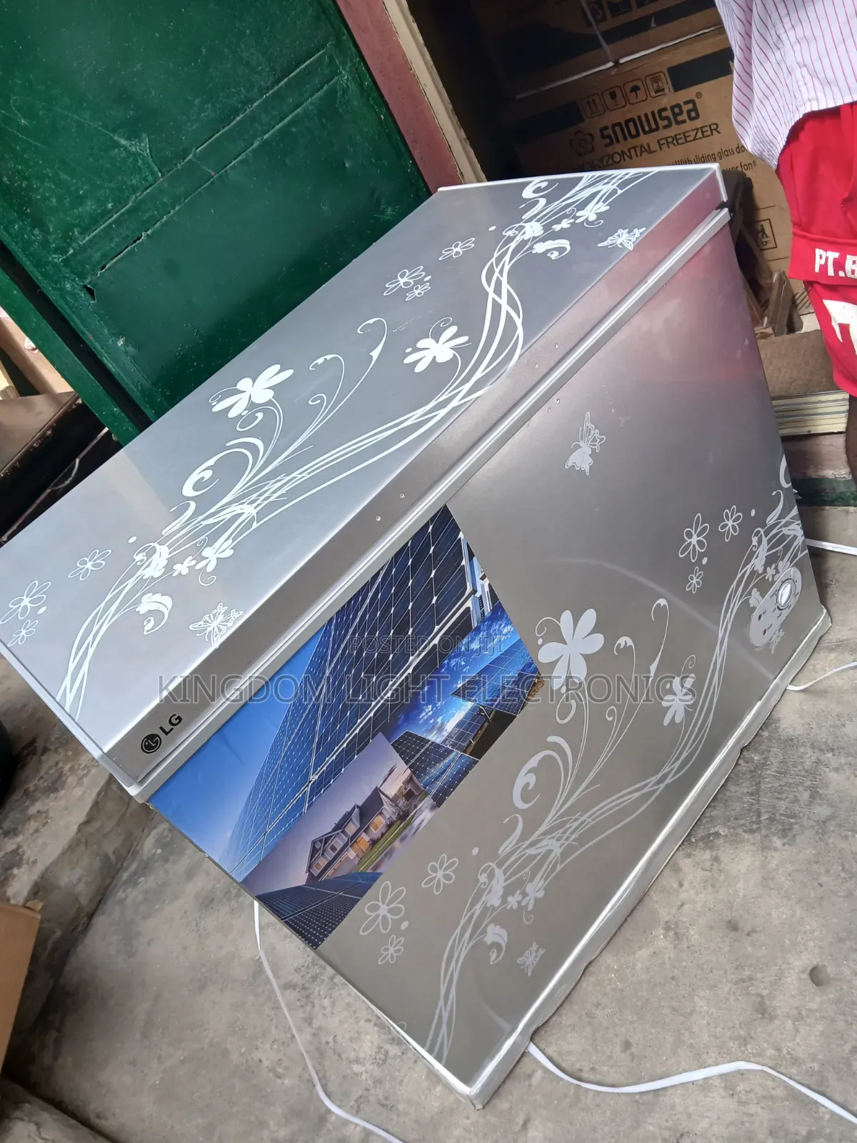 Original Lg Dc Ac Solar Chest Freezer 250liters