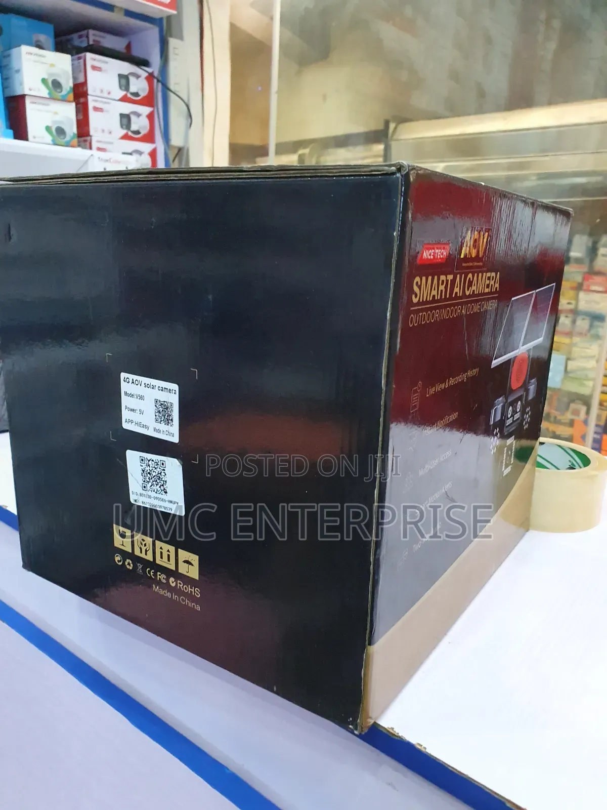 V560 Solar Dual Panel CCTV Camera