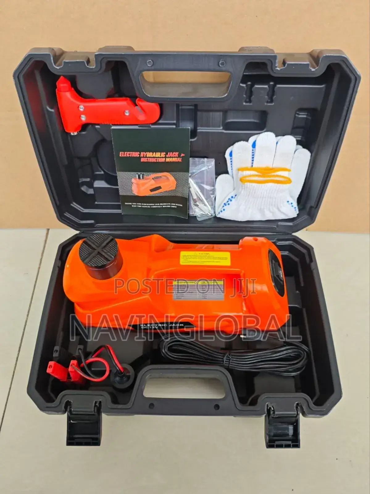 Hydronic Electric Jack and Electric Wheels Spaner. Highest Grade.