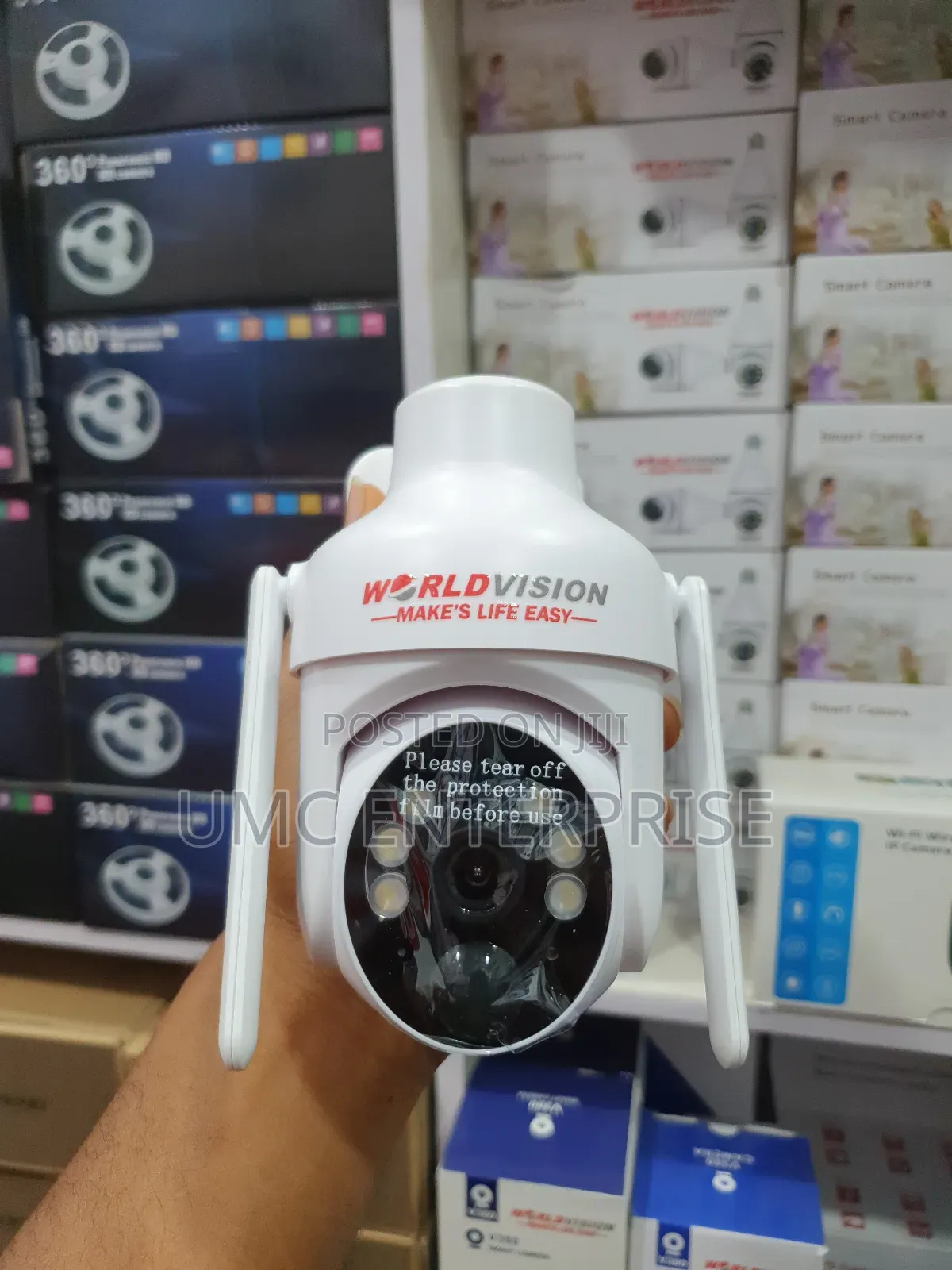 S75 Wifi Intelligent Solar Energy Alert PTZ Camera