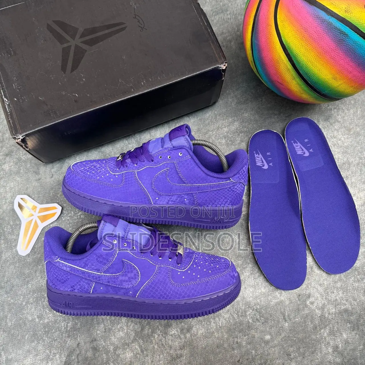 Nike Air Force 1 Low Purple Sneakers