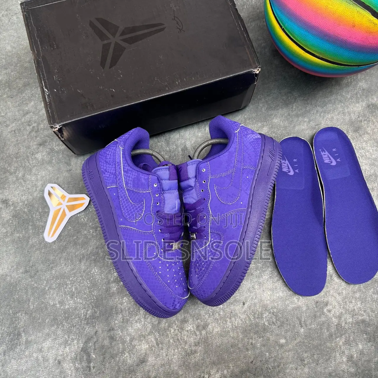 Nike Air Force 1 Low Purple Sneakers