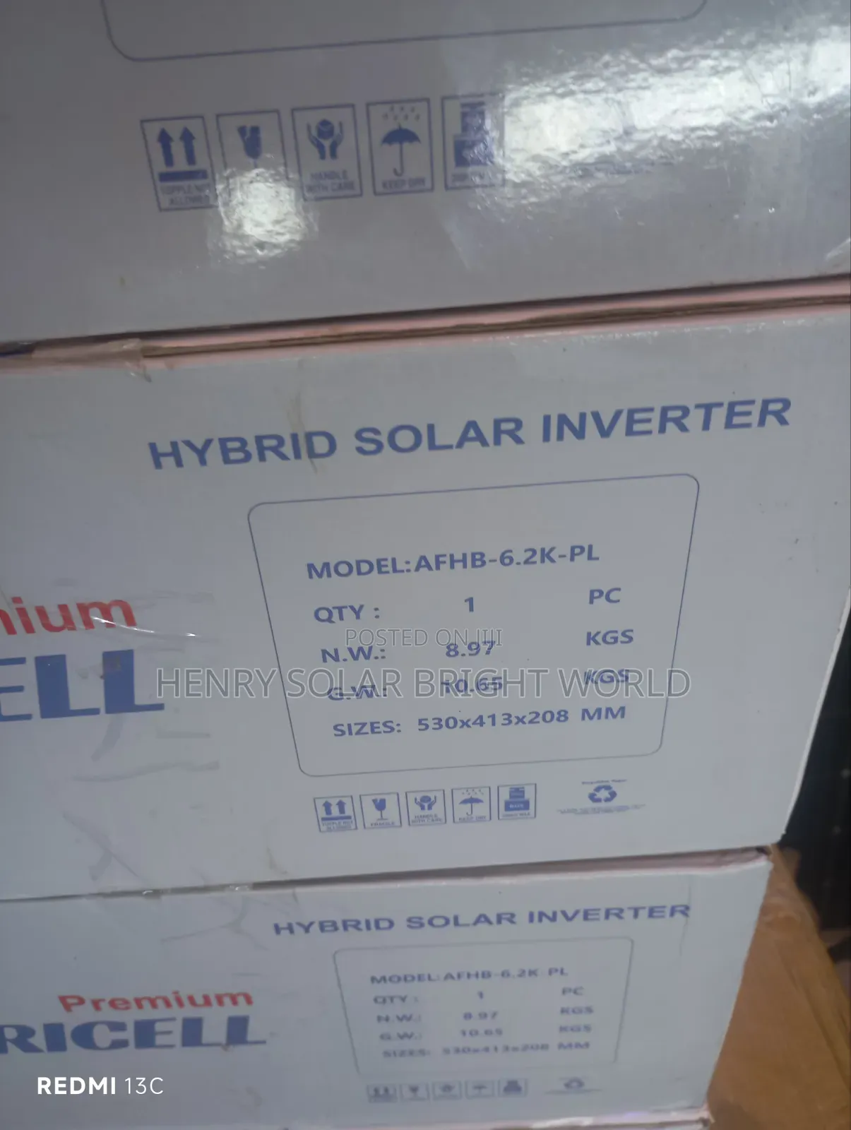 Africell 6.2kva 48v Hibrid Inverter
