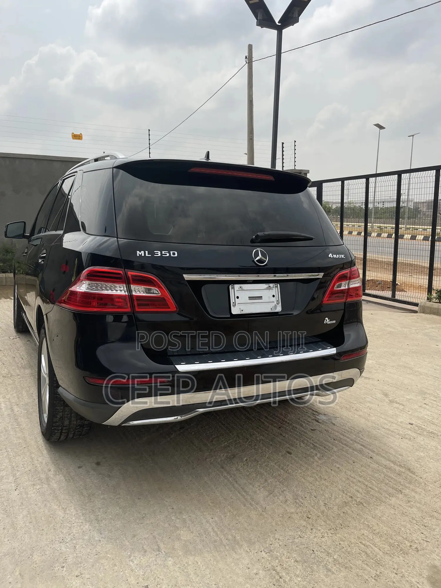 Mercedes-Benz M Class 2012 Black