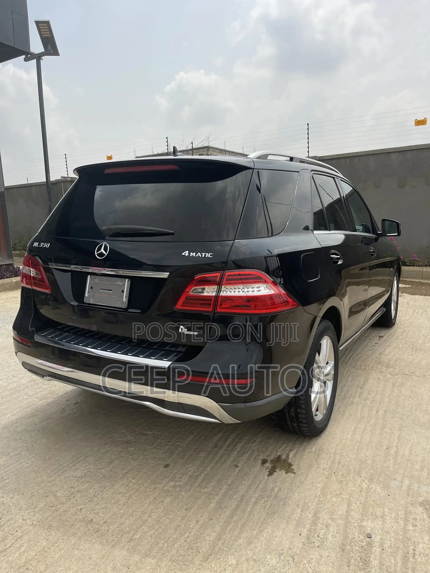 Mercedes-Benz M Class 2012 Black