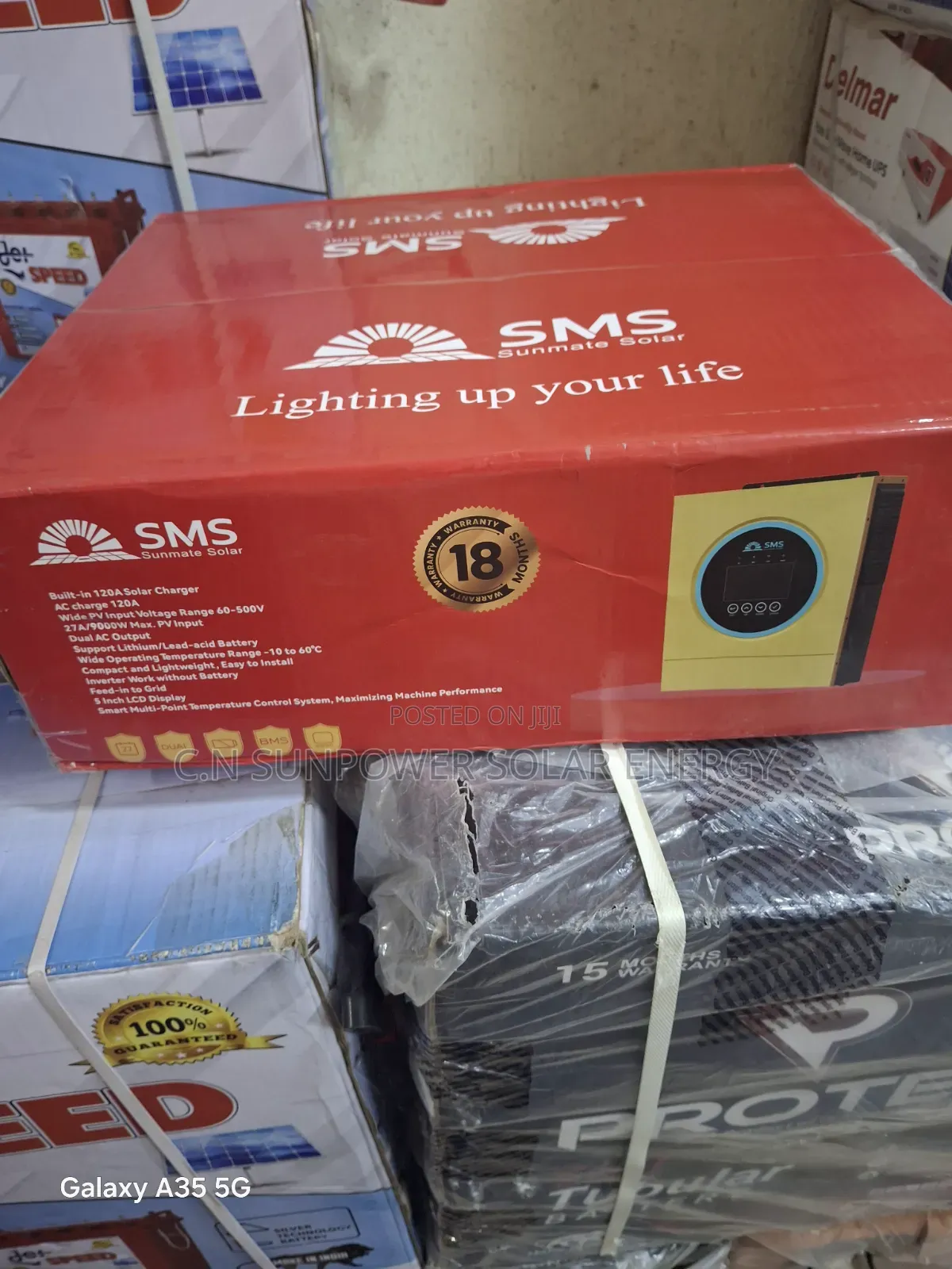 48v/ 6.5kva (6500w) Hybrid Solar Inverter
