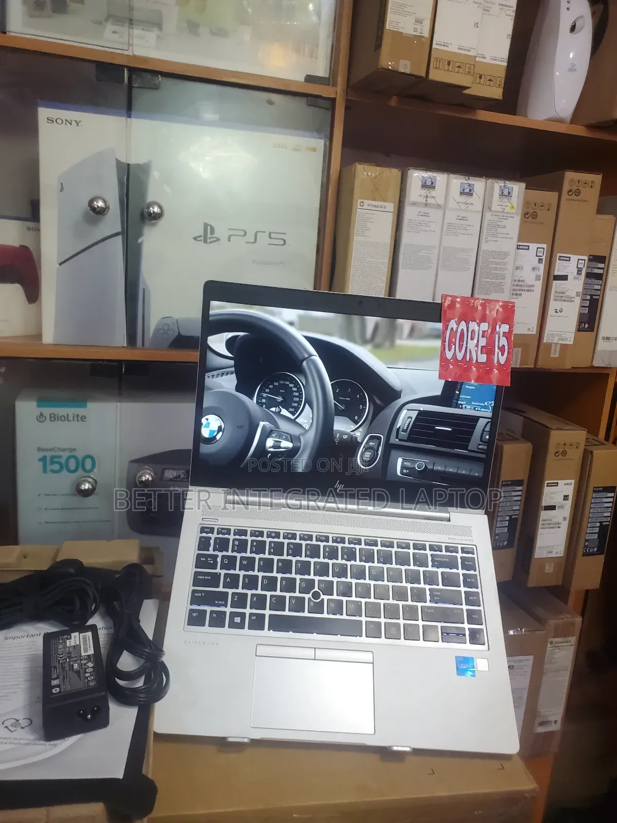 New Laptop HP EliteBook 735 8GB Intel Core 5 SSD 256GB