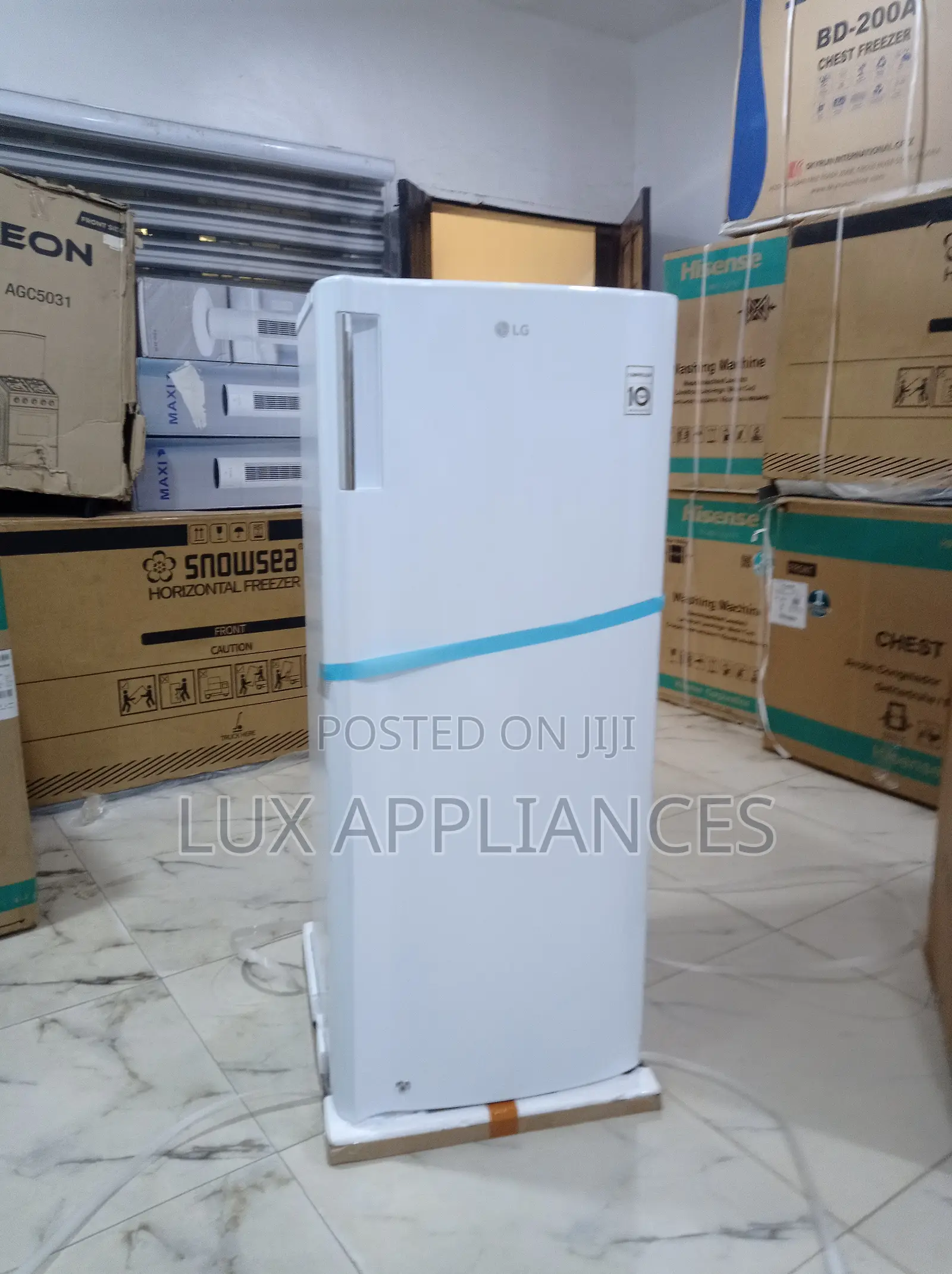 Lg Upright Freezer for Small Families 168l
