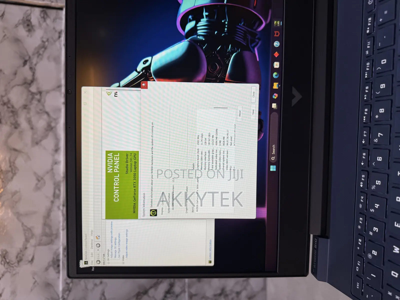 Laptop HP Victus 15 16GB Intel Core i5 SSD 512GB