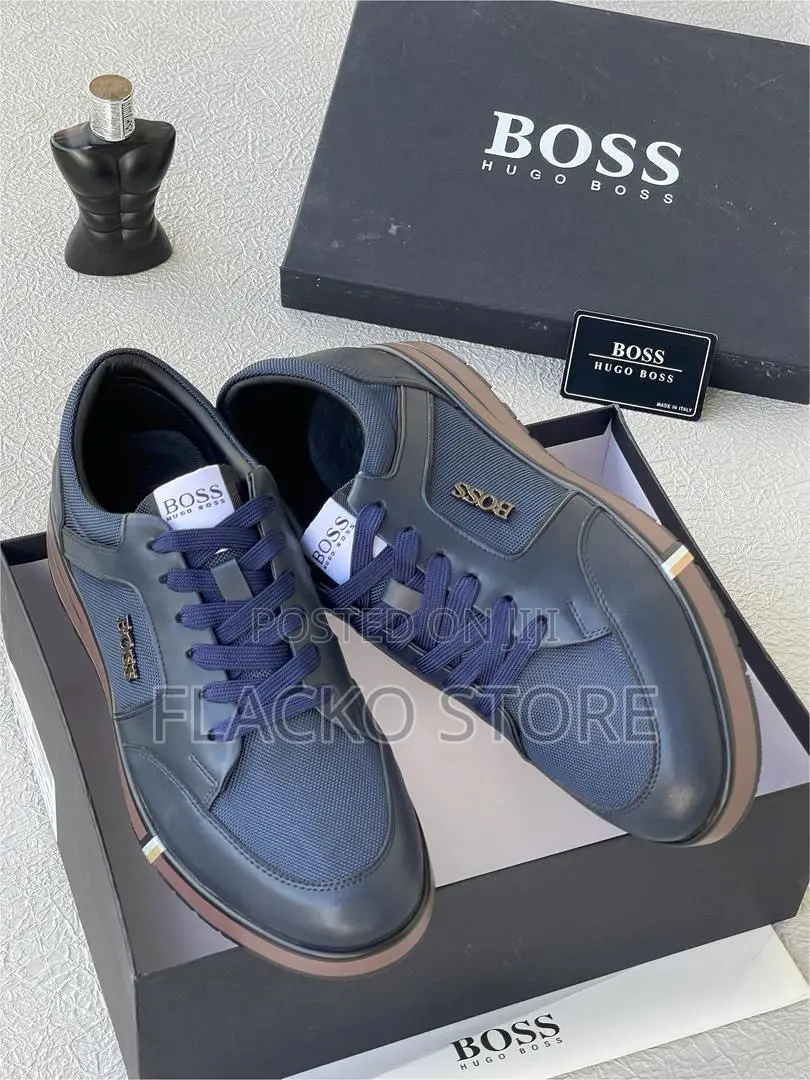 Original Hugo Boss Luxury Lace Up Sneakers
