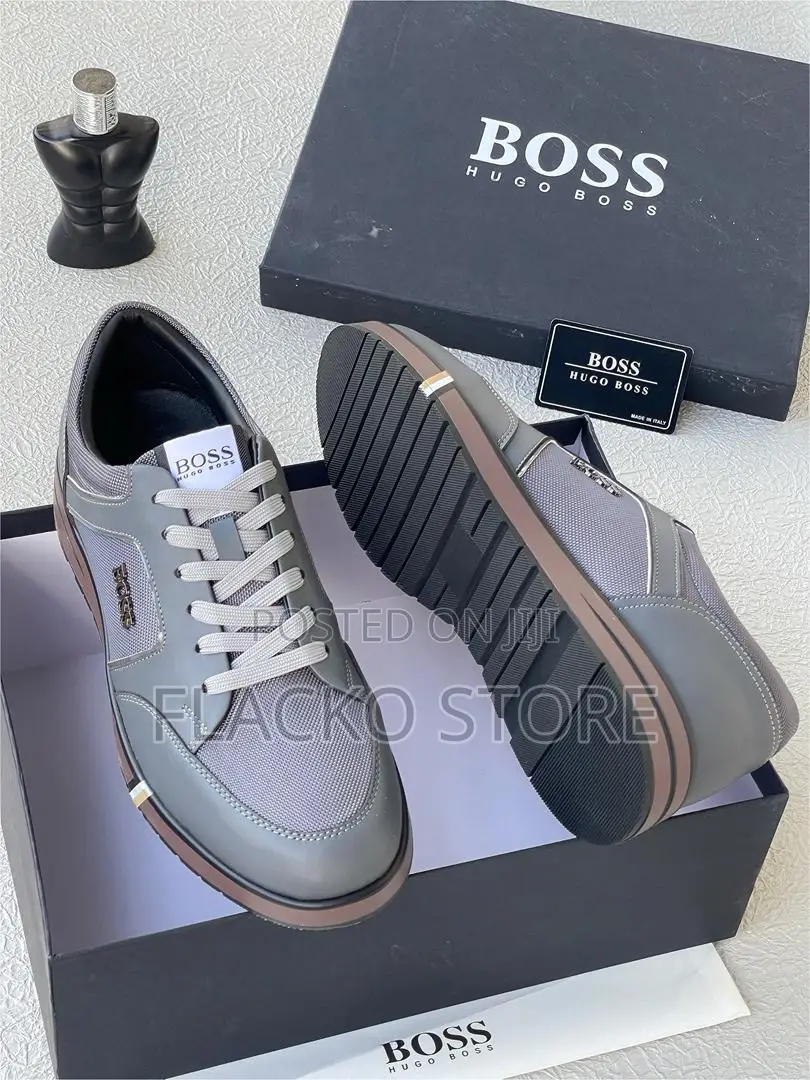 Original Hugo Boss Luxury Lace Up Sneakers