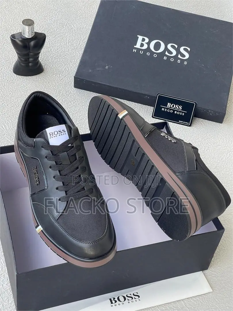 Original Hugo Boss Luxury Lace Up Sneakers