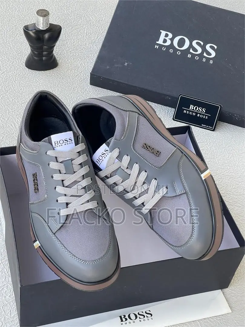 Original Hugo Boss Luxury Lace Up Sneakers