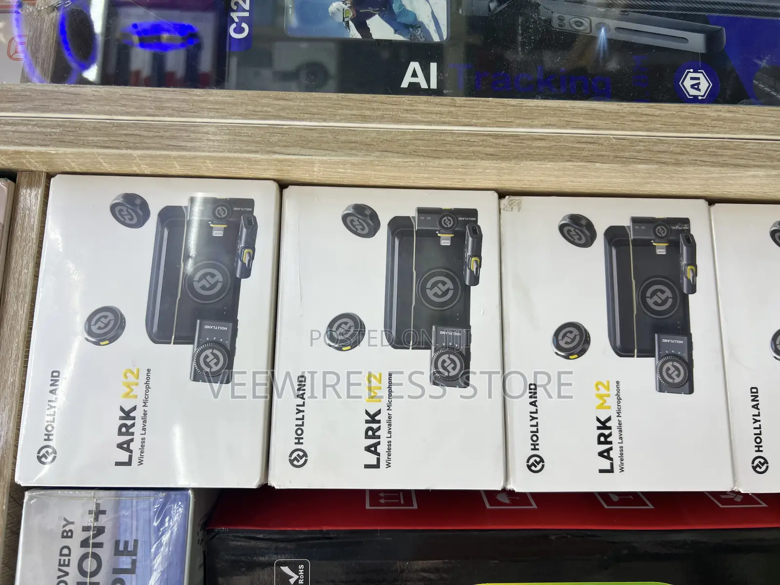 Hollyland Lark M2 Wireless Microphone for iPhone/Camera/Android/Pc