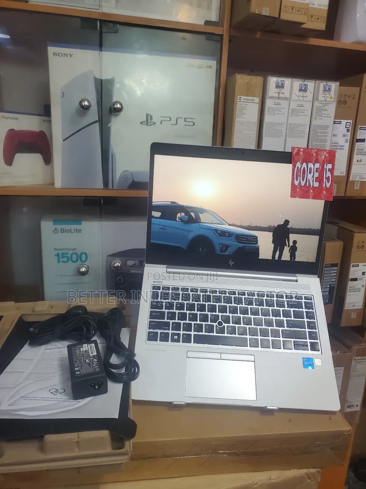 New Laptop HP EliteBook 735 8GB Intel Core 5 SSD 512GB
