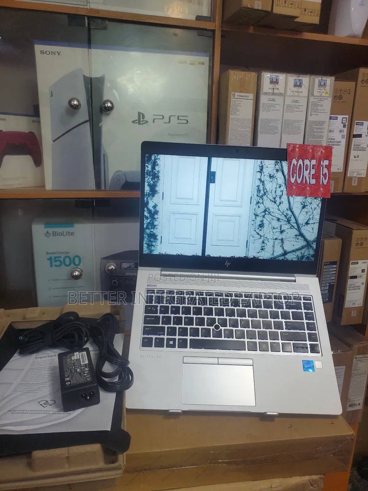 New Laptop HP EliteBook 735 8GB Intel Core 5 SSD 512GB