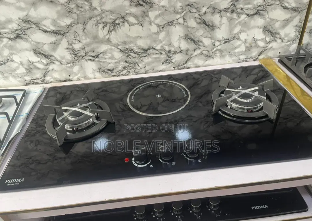 Phiima Built-in Electric and Gas Cooker 90cm