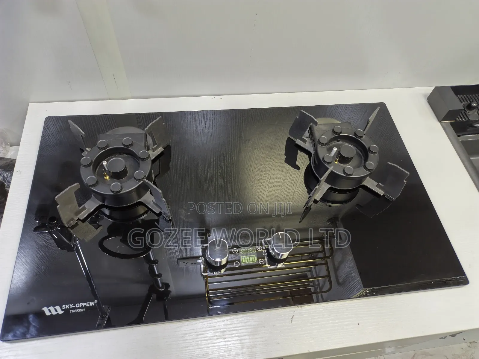 2 Burner Flip Up Gas Hob