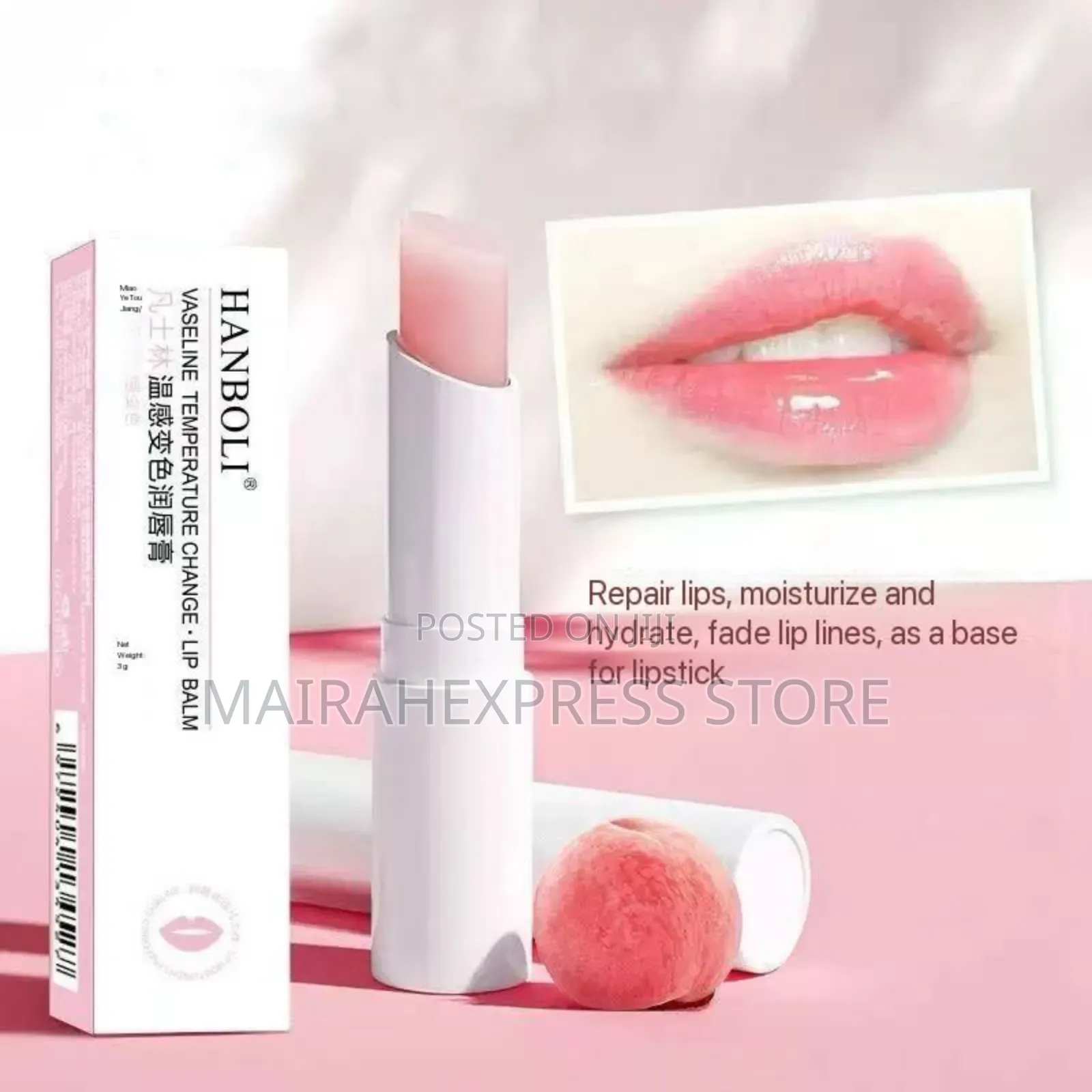 Hydrating Moisturizing Fresh Vaseline Repair Anti-Crack Lip Care Balm