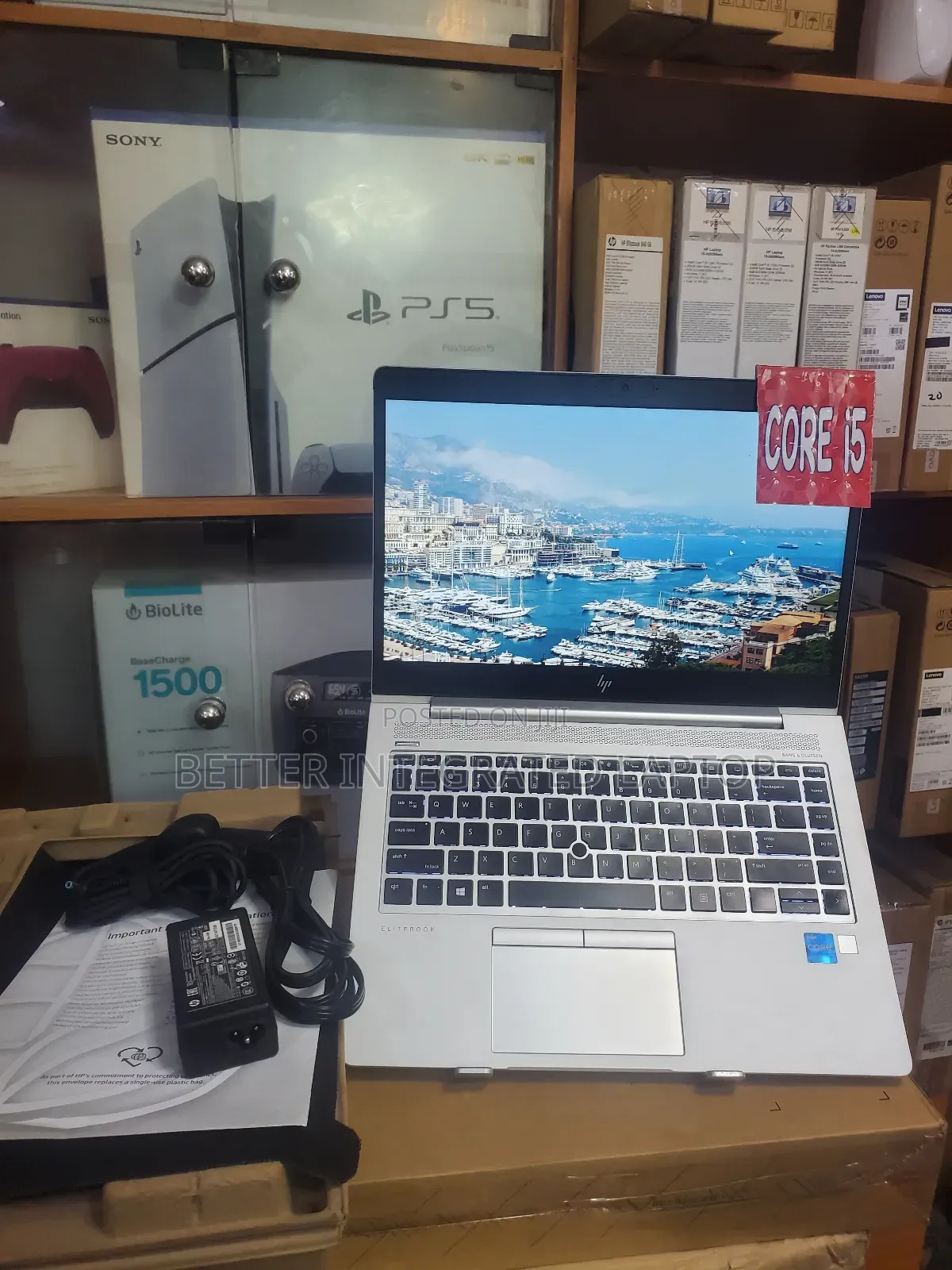 New Laptop HP EliteBook 735 12GB Intel Core 5 SSD 512GB