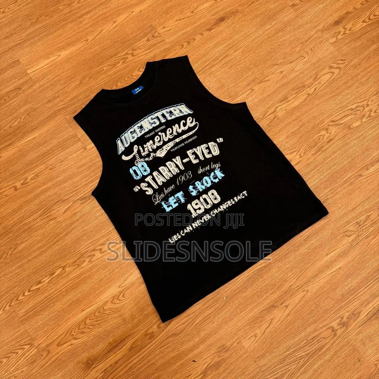 Retro-Revival Sleeveless Graphic Tee