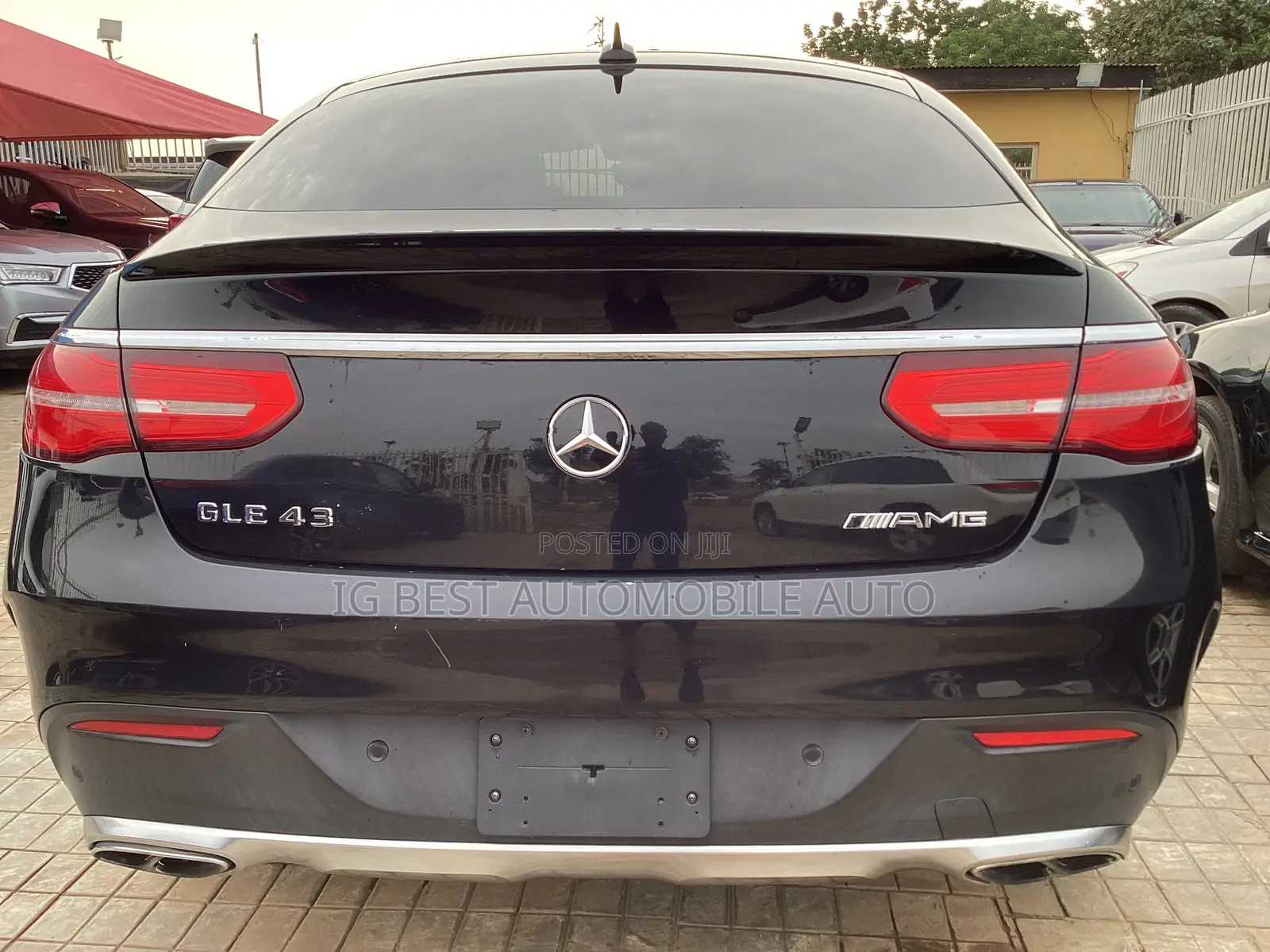 Mercedes-Benz GLE-Class AMG GLE 43 4MATIC 2016 Black