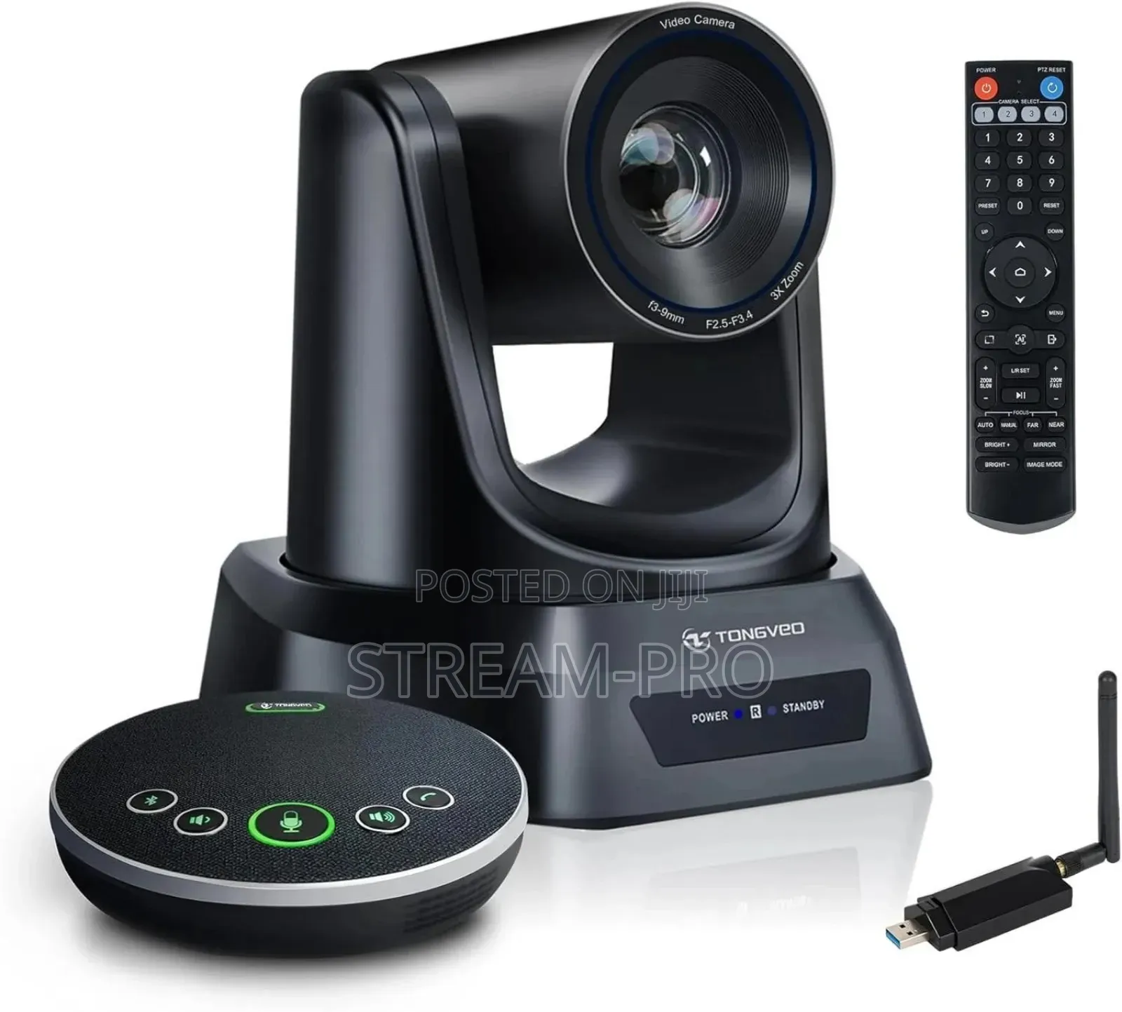 Tongveo Ai Wireless Ptz Camera System With Ai Bluetooth Speaker