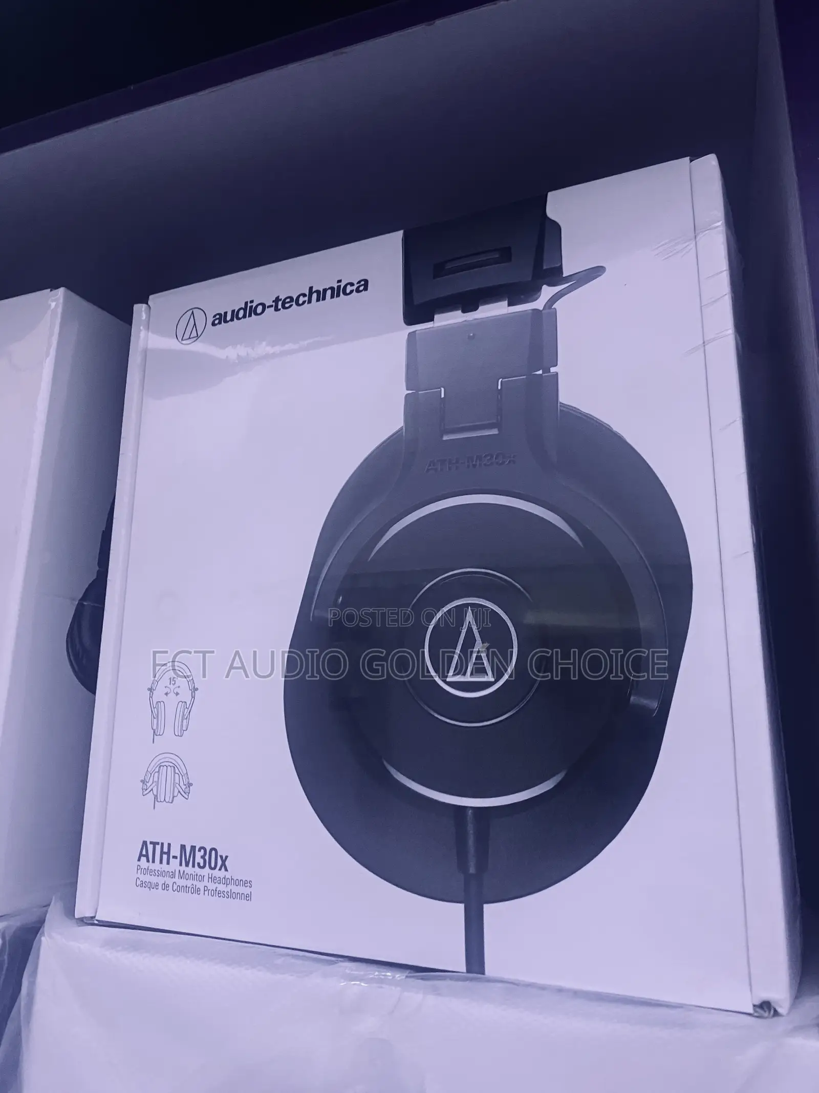 Audio-Technica Ath-M30x Professional Monitor Headphones – Product