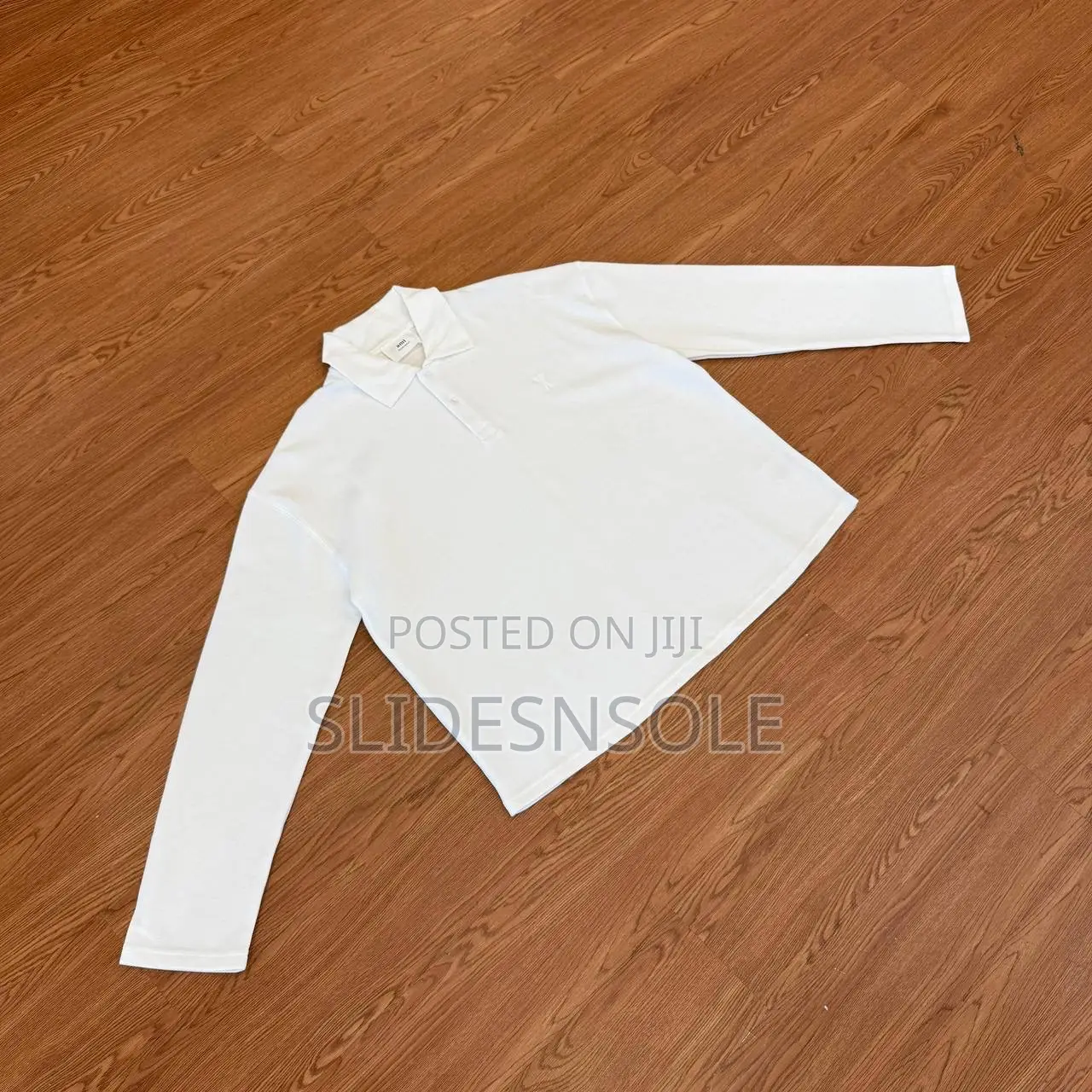 Signature Noir Long-Sleeve Knit Polo
