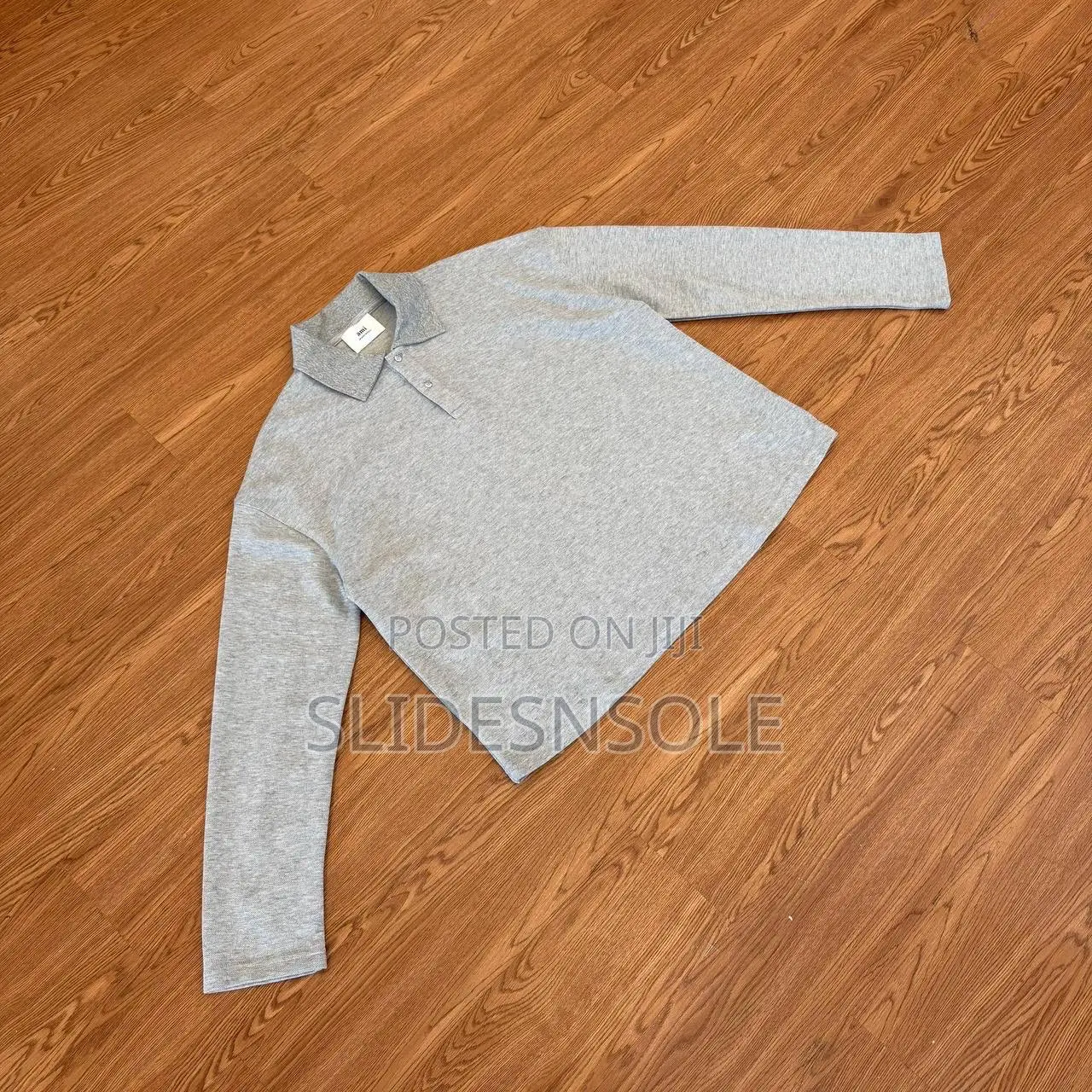 Signature Noir Long-Sleeve Knit Polo