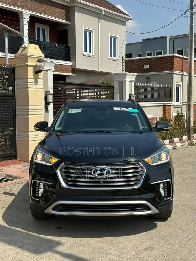 Hyundai Santa Fe Limited Ultimate AWD 2017 Black