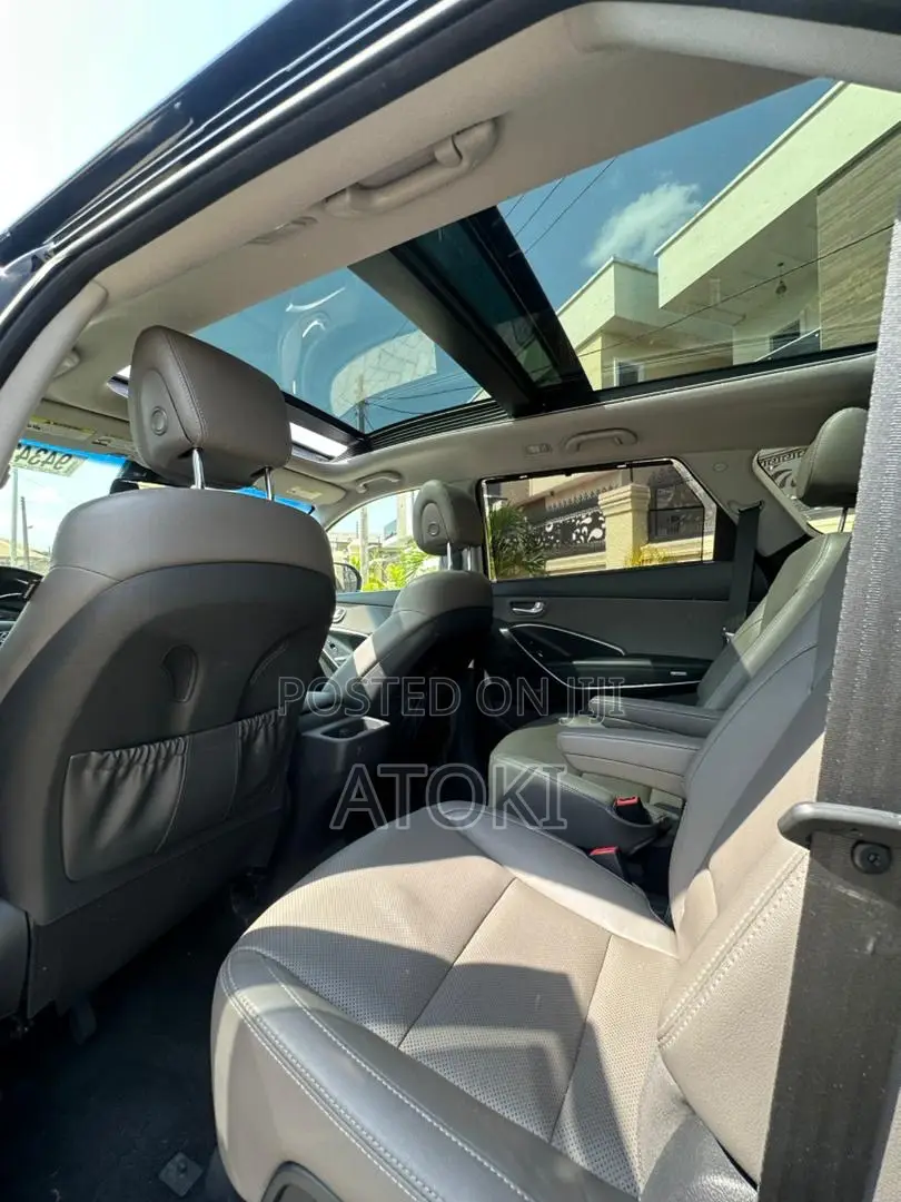 Hyundai Santa Fe Limited Ultimate AWD 2017 Black