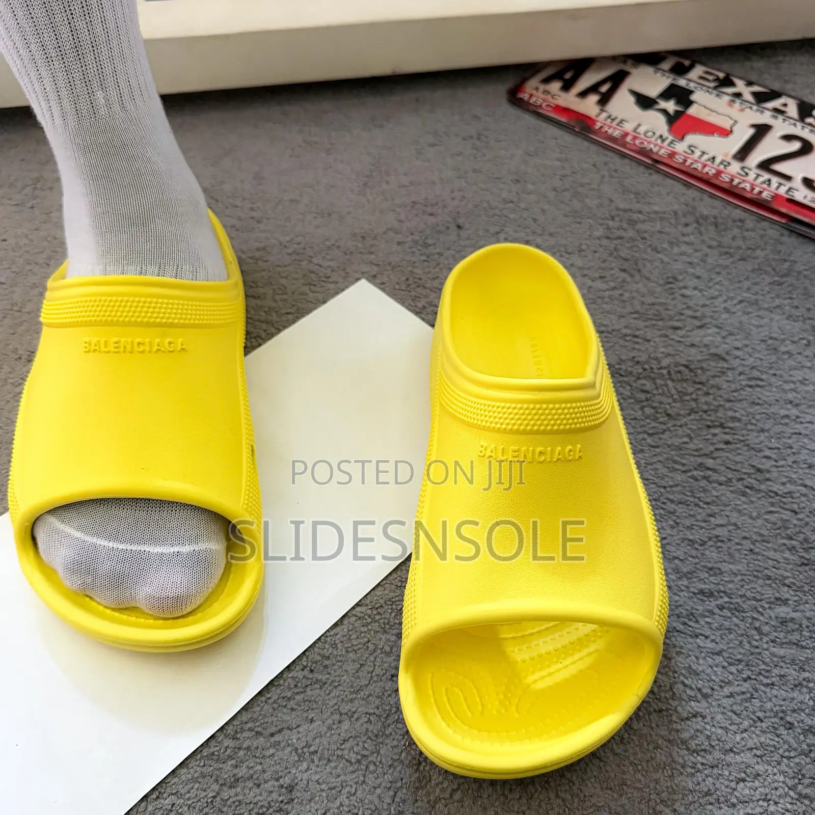 Balenciaga Pool Crocs Slid