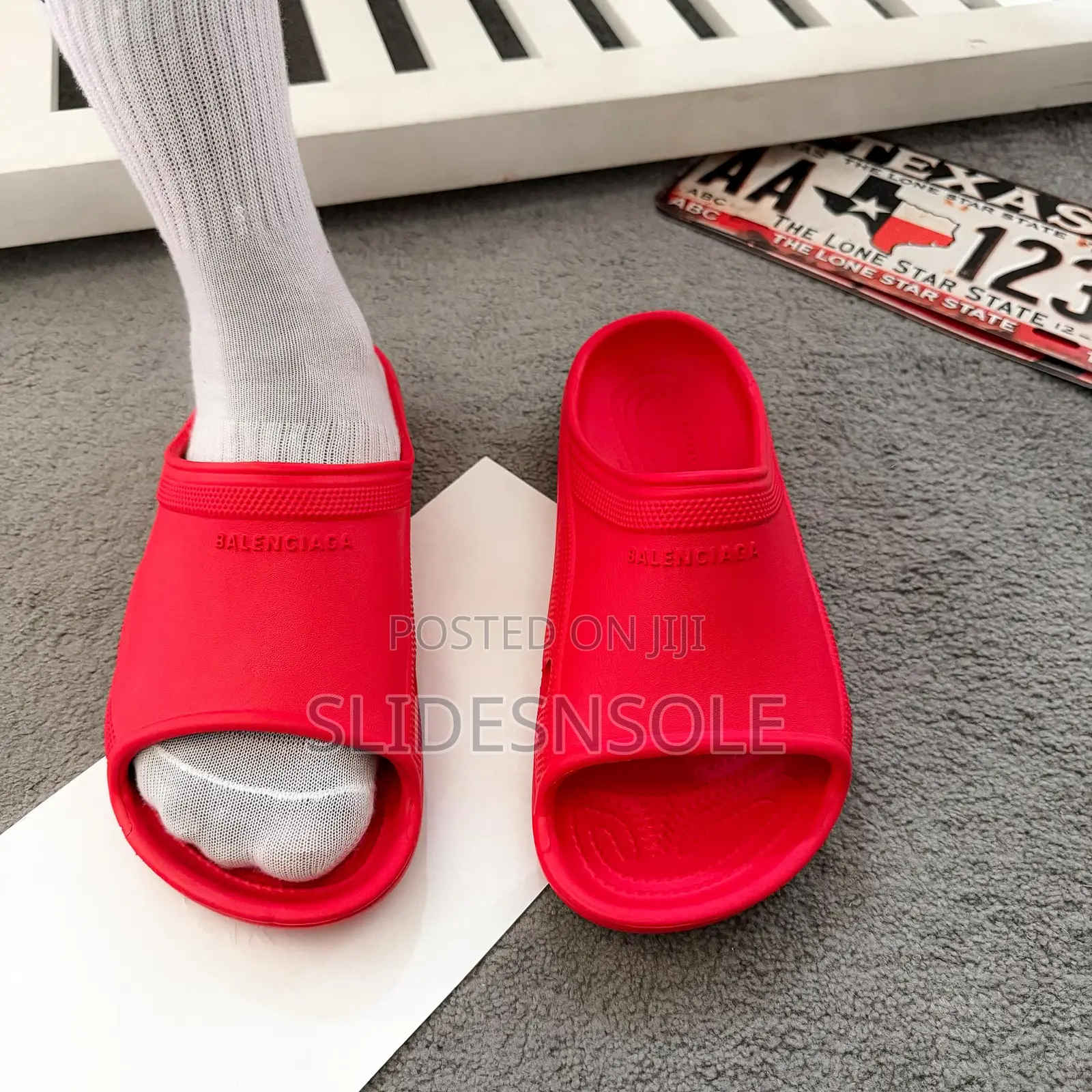 Balenciaga Pool Crocs Slid
