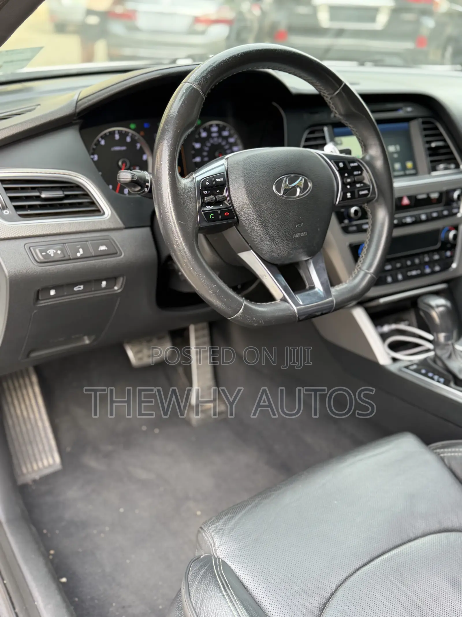 Hyundai Sonata Sport 2.0T 4dr Sedan (2.0L 4cyl Turbo 6A) 2015 White