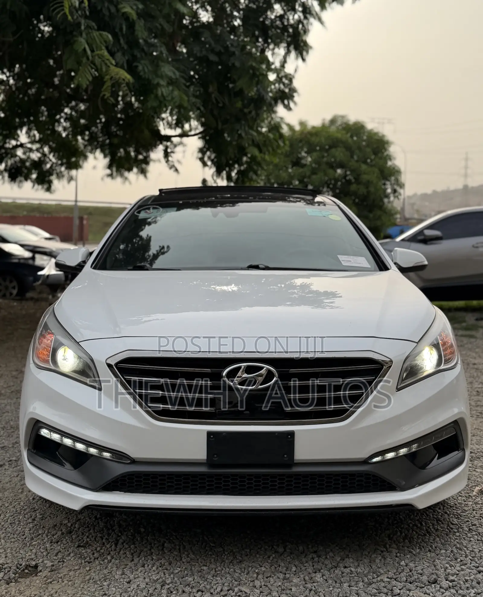 Hyundai Sonata Sport 2.0T 4dr Sedan (2.0L 4cyl Turbo 6A) 2015 White