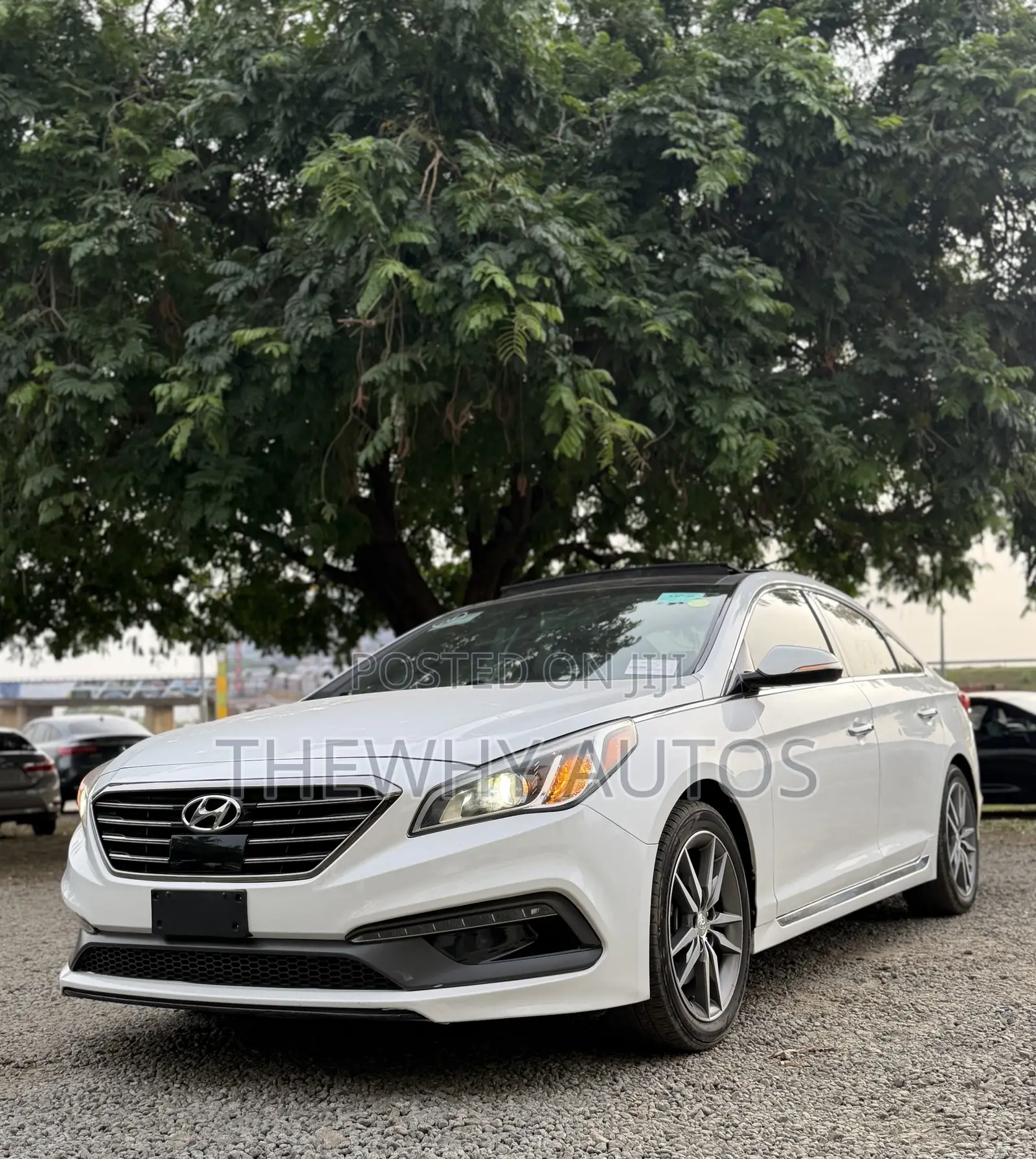 Hyundai Sonata Sport 2.0T 4dr Sedan (2.0L 4cyl Turbo 6A) 2015 White