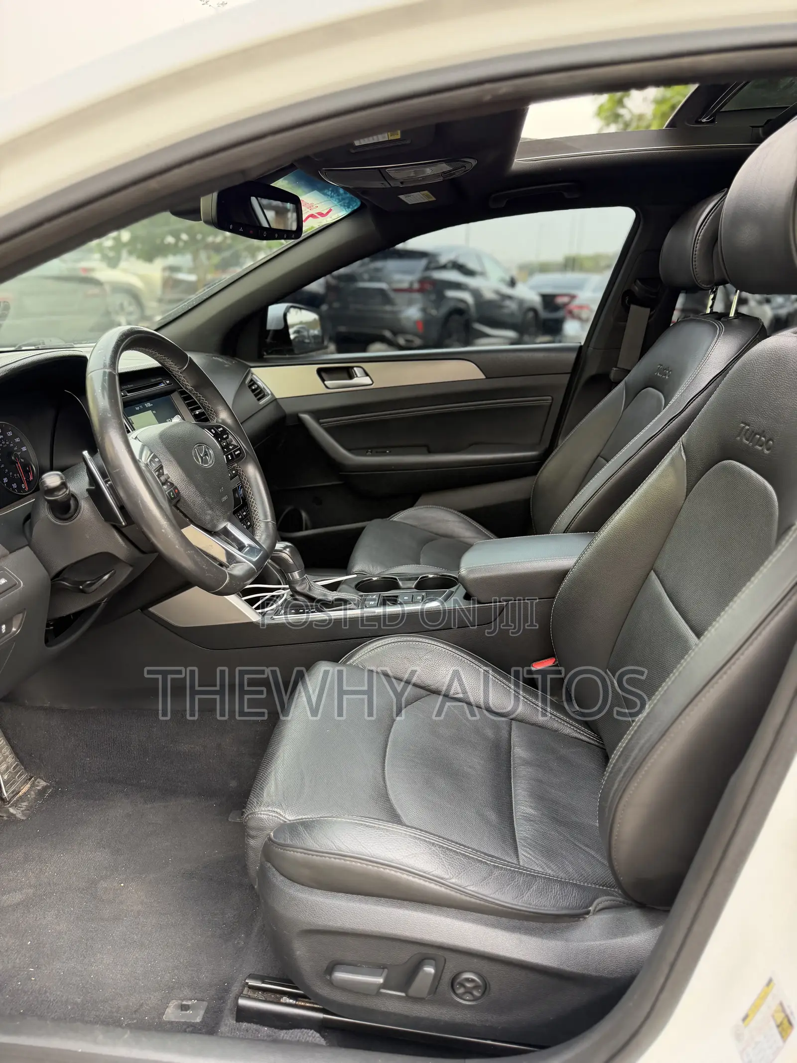 Hyundai Sonata Sport 2.0T 4dr Sedan (2.0L 4cyl Turbo 6A) 2015 White