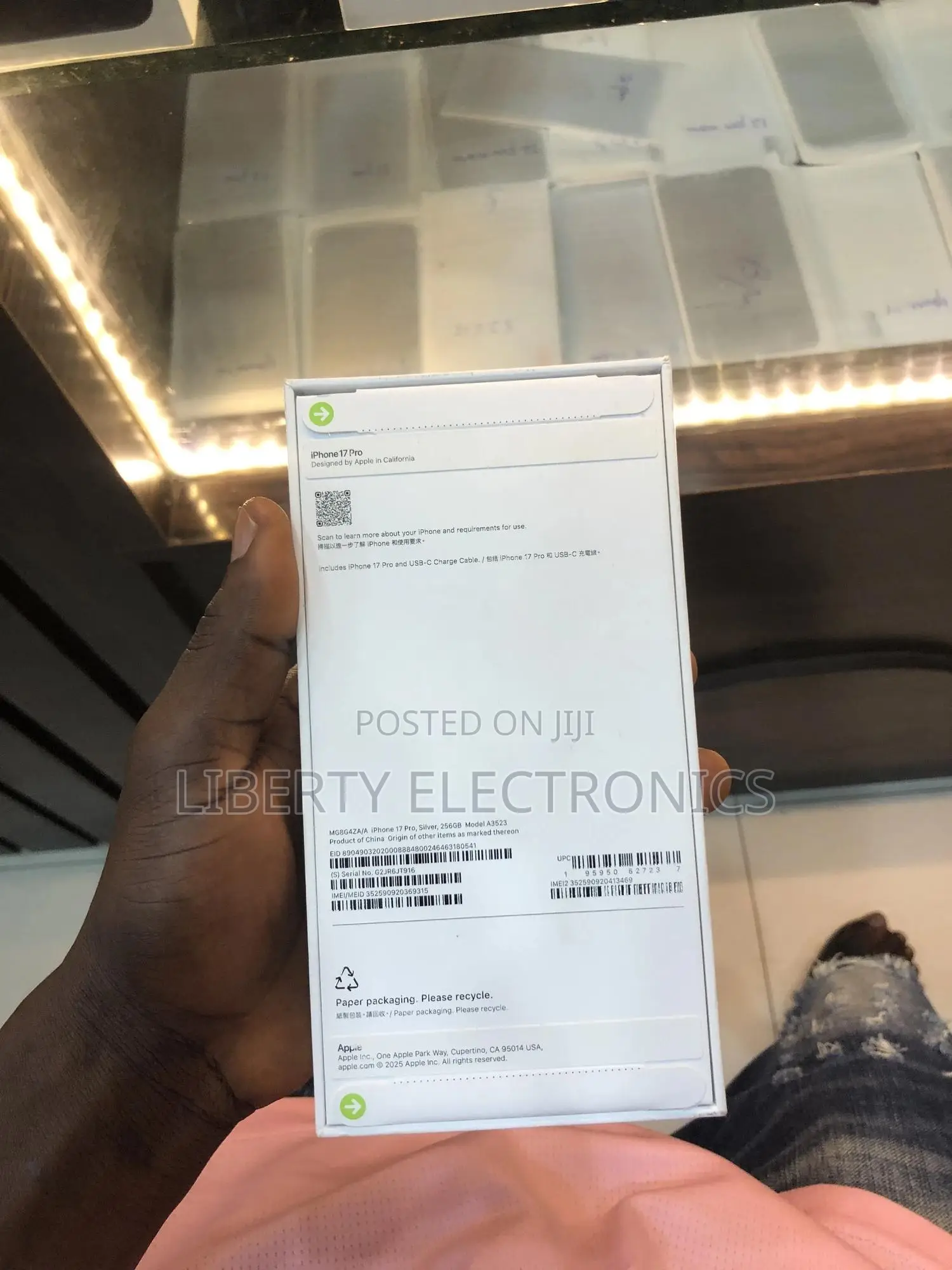 New Apple iPhone 17 Pro 256 GB Silver