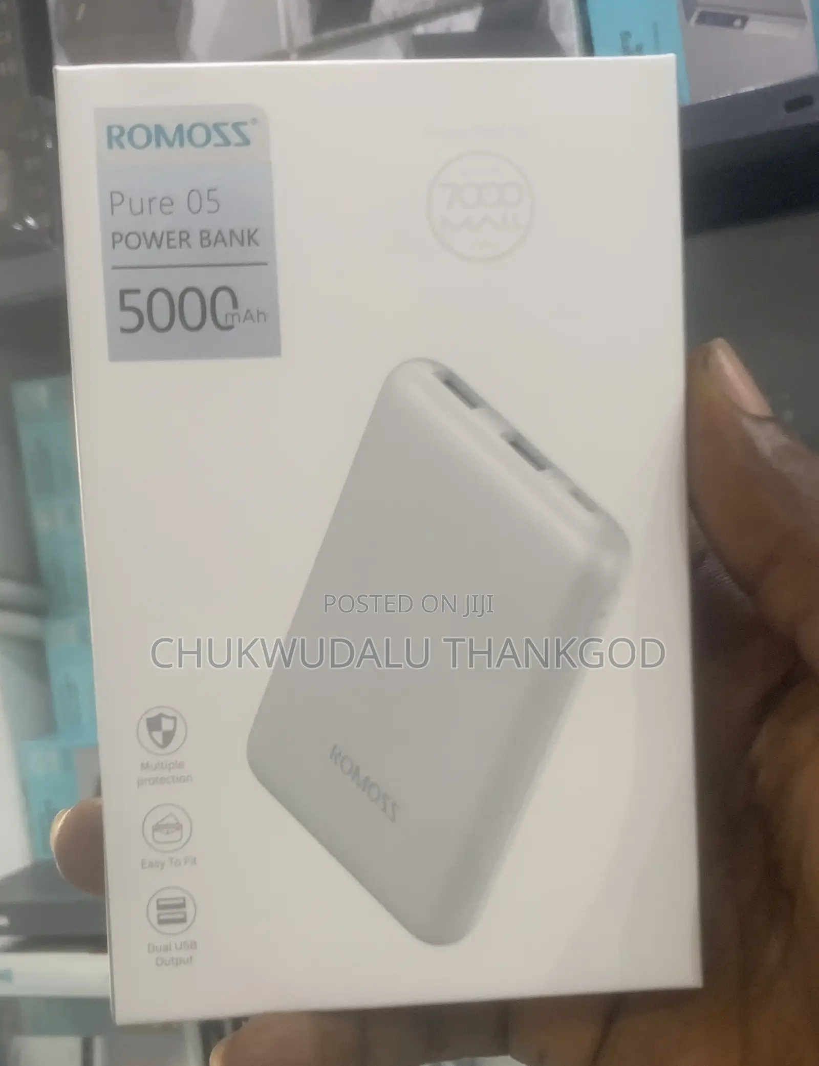 Romoss Pure 5 Portable Power Bank 5000mah
