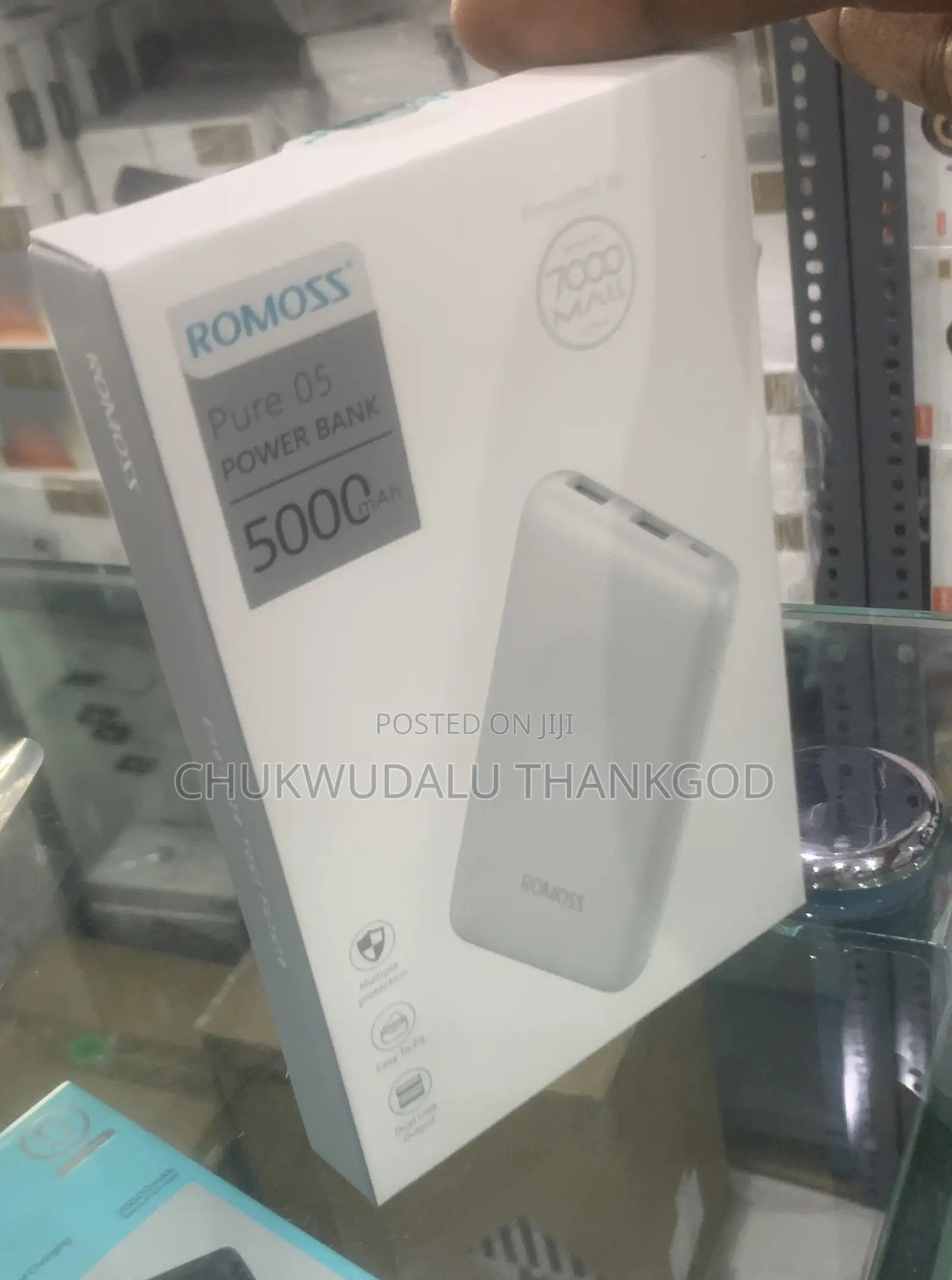 Romoss Pure 5 Portable Power Bank 5000mah