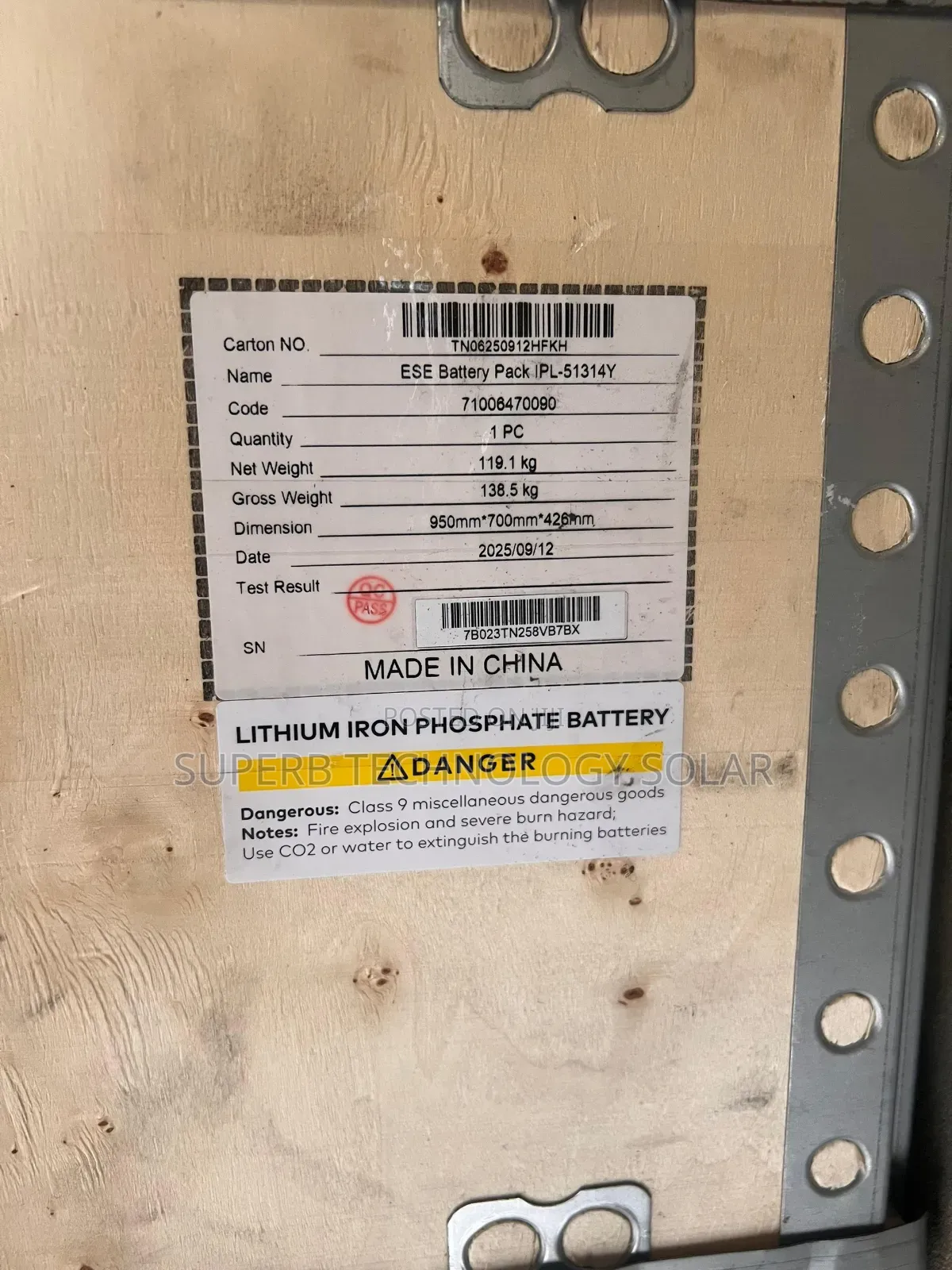 Itel 16kwh 48v Lithium Battery Available With 5yrs Warranty