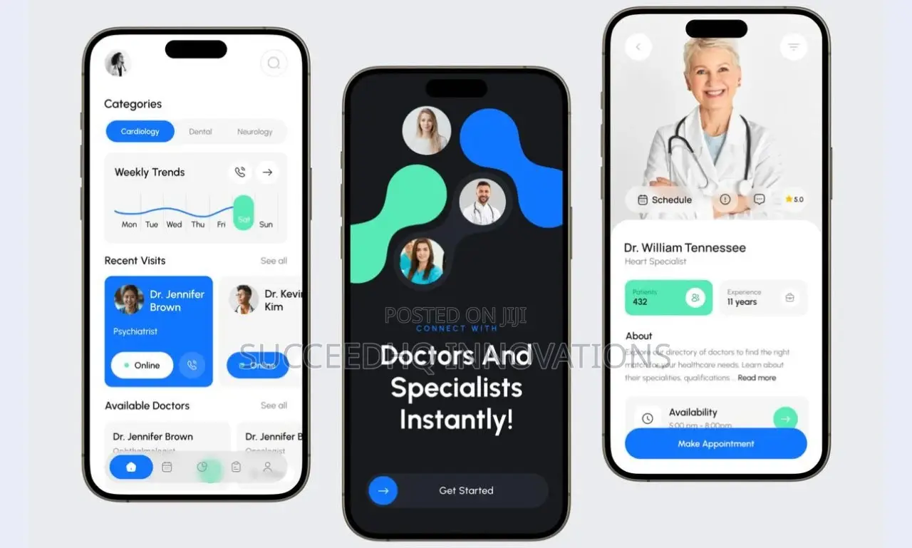Healthcare App Development Nigeria | Patient Management Telemedicine