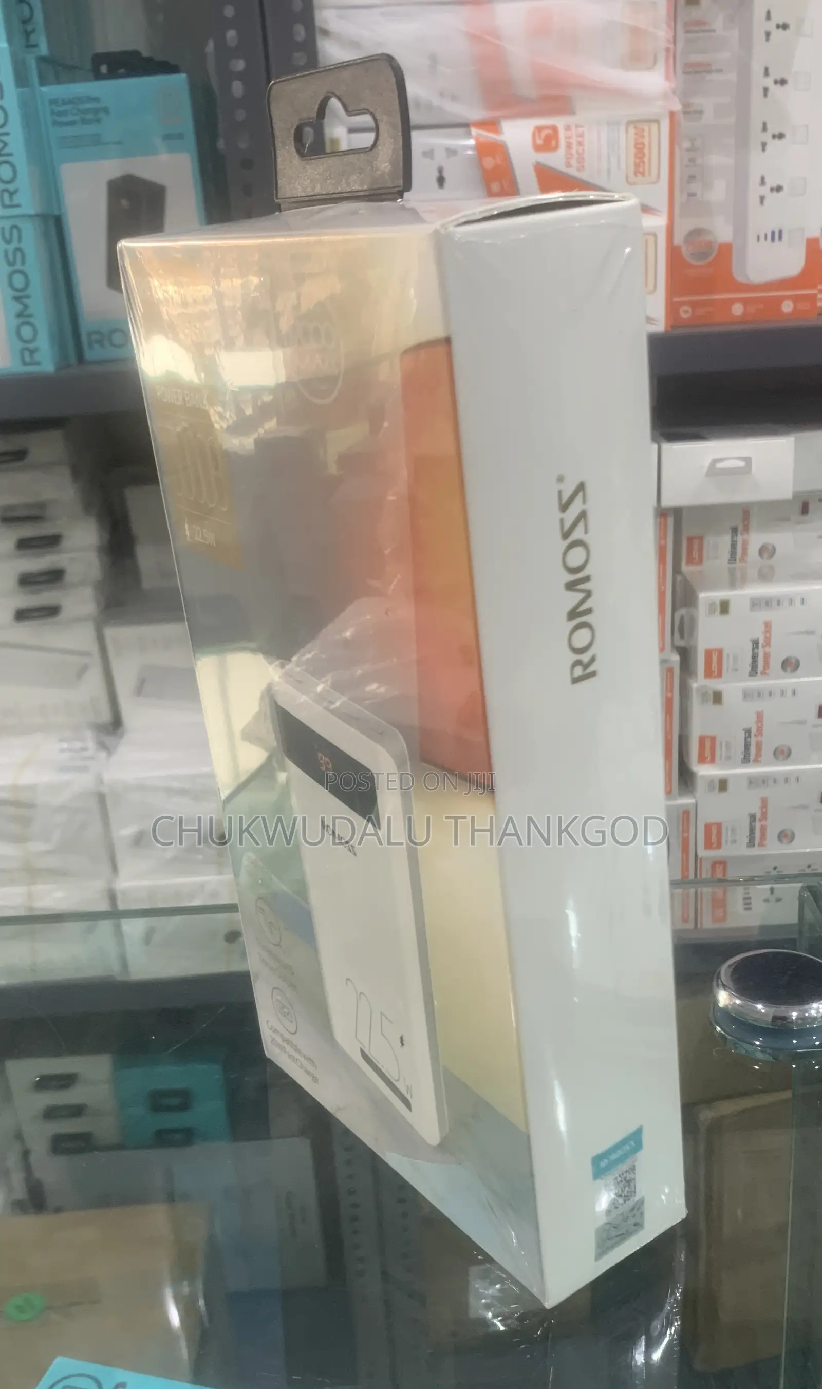 Romoss 30000mah Mobile Smart Power Bank Romoss White