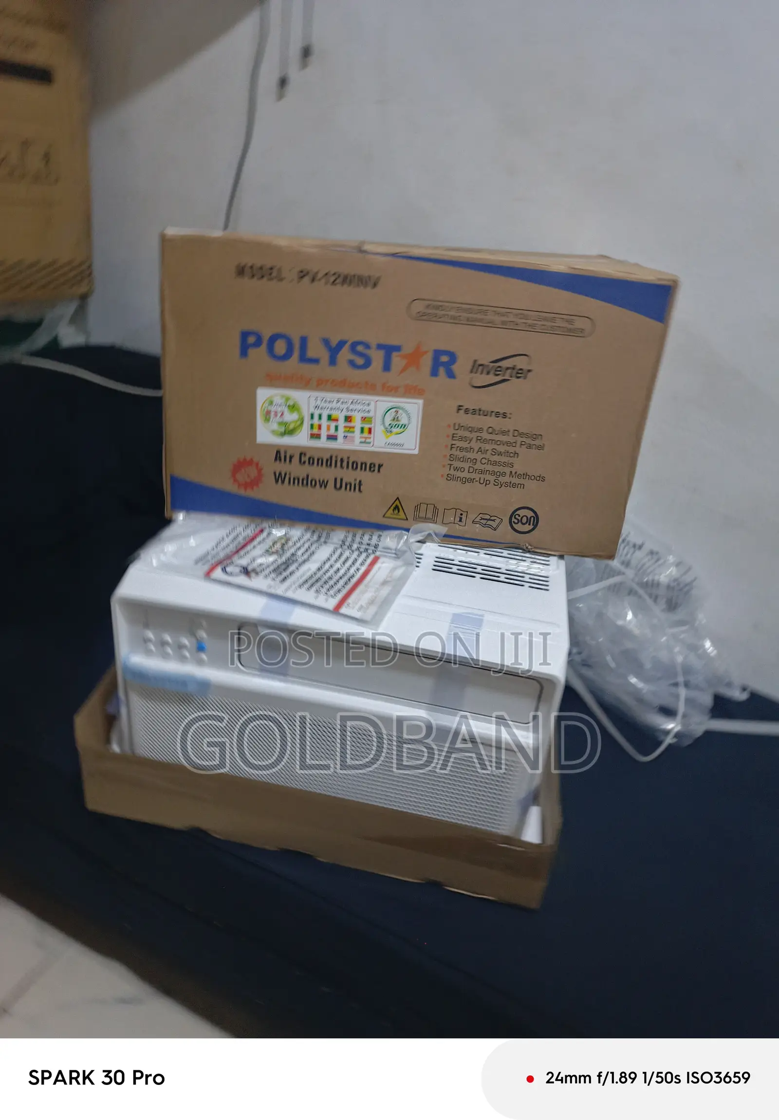 Polystar Window Ac 1.5hp Pv-12winv – Efficient Cooling