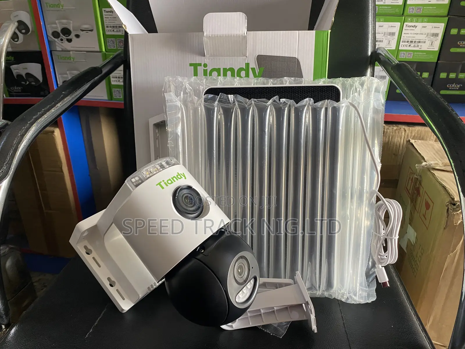 Tiandy Tc-H363u (H360u) Dual-Lens 4g Pt Smart Solar Camera